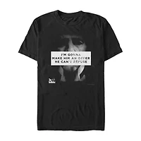 Mens Short Sleeve The Godfather Graphic T-Shirt