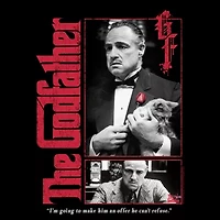 Mens Short Sleeve The Godfather Graphic T-Shirt