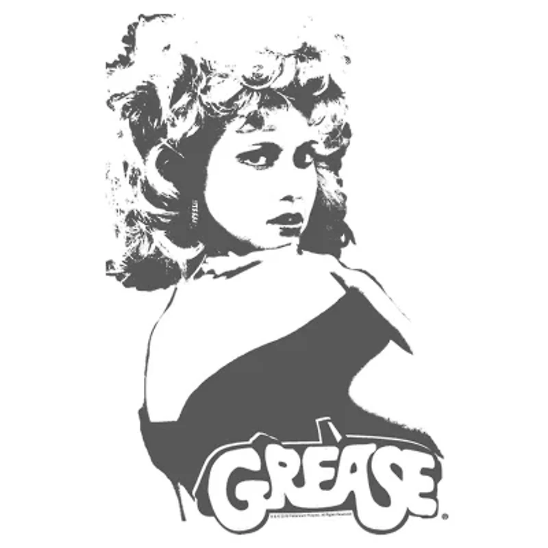 Mens Short Sleeve Grease Graphic T-Shirt