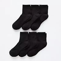 Xersion Essential Performance Womens Breathable 6 Pair Quarter Ankle Socks