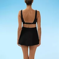 Dolfin Aquashape Women's High Waisted Skort Womens Quick Dry Swim Skirt