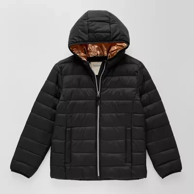Thereabouts Packable Little & Big Kid Girls Midweight Puffer Jacket