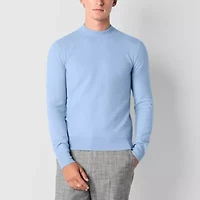 J. Ferrar Mens Long Sleeve Mock Neck Top