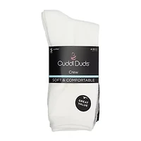 Cuddl Duds Womens 5 Pair Crew Socks