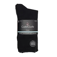 Cuddl Duds Womens 5 Pair Crew Socks