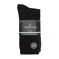 Cuddl Duds Womens 5 Pair Crew Socks
