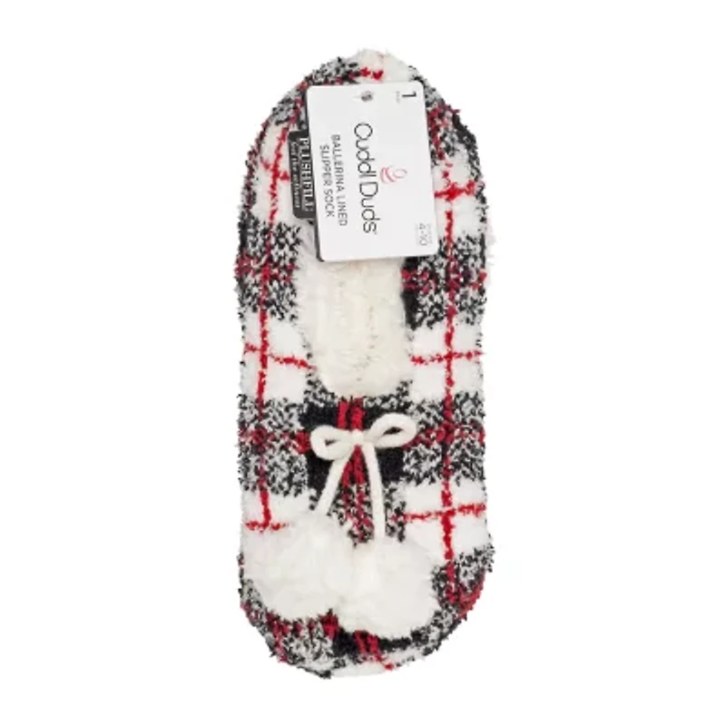 Cuddl Duds Womens Slipper Socks