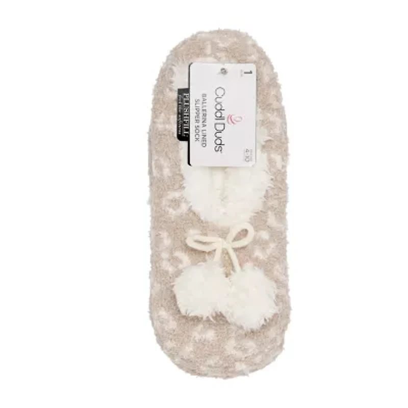 Cuddl Duds Womens Slipper Socks