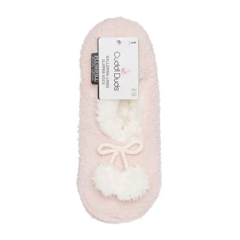 Cuddl Duds Womens Slipper Socks