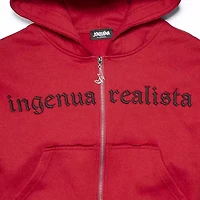 Joaquina for JCPenney Womens Long Sleeve Fleece Zipper Juniors Plus Hoodie