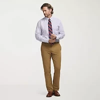 IZOD All Over Stretch Mens Regular Fit Easy Care Wrinkle Free Long Sleeve Dress Shirt