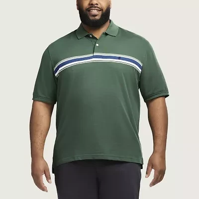 IZOD Advantage Performance Big and Tall Mens Classic Fit Short Sleeve Polo Shirt