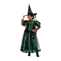Little & Big Kid Girls Witch Deluxe The Wizard of Oz 3-pc. Costume Set