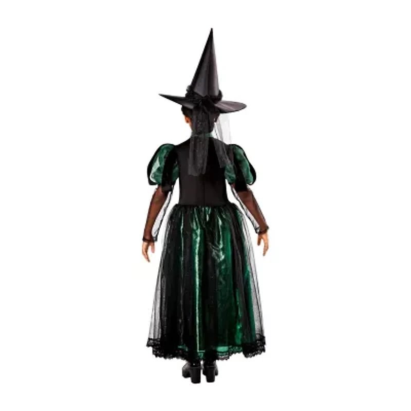 Little & Big Kid Girls Witch Deluxe The Wizard of Oz Wicked 3-pc. Costume Set