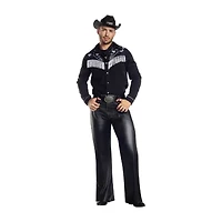 Mens Western Cowboy Fringe Costume