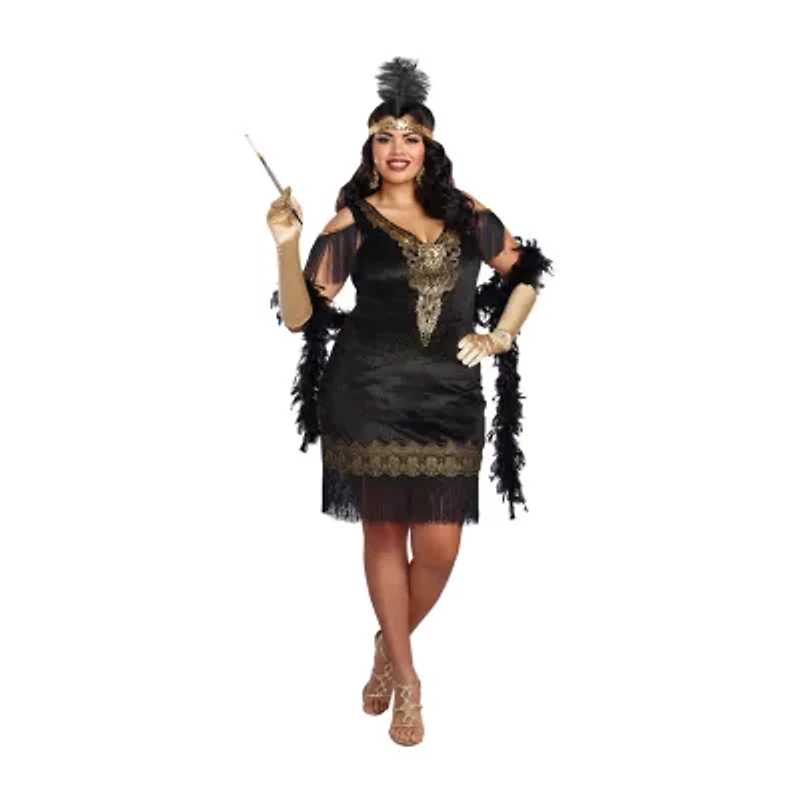 Womens Flapper Dress Costume