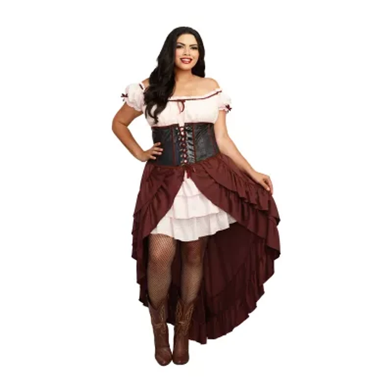 Womens Saloon Gal Costume