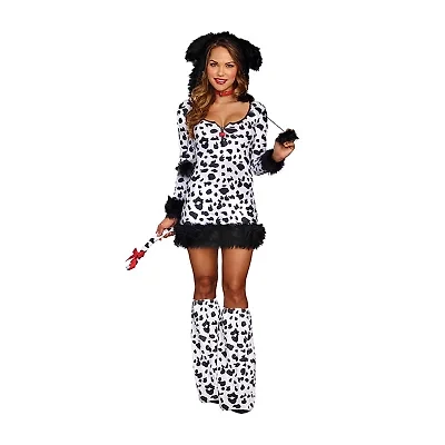 Womens Dalmatian Dress Costume