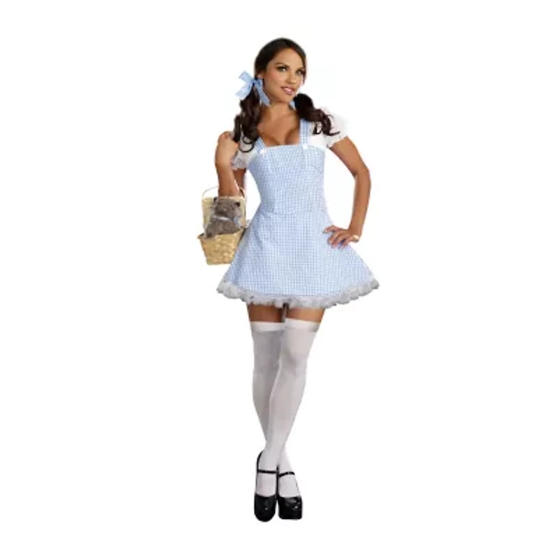 Womens Gingham Dress Costume