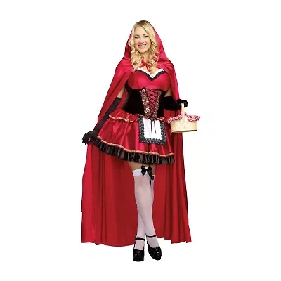Womens Little Red Ridding Hood Costume