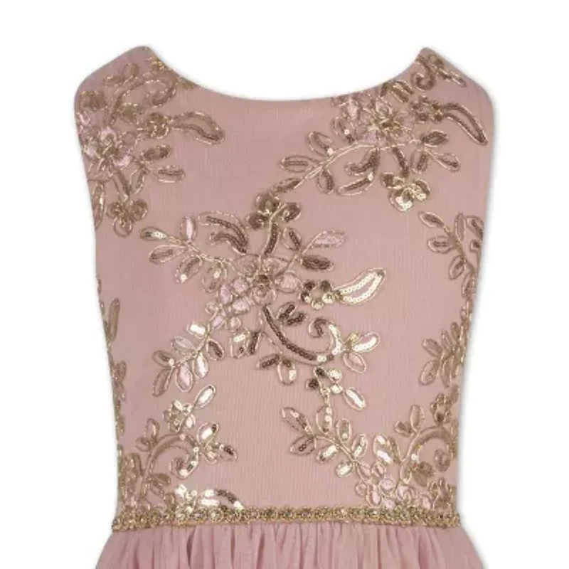 Speechless Big Kid Girls Sleeveless Fit + Flare Dress