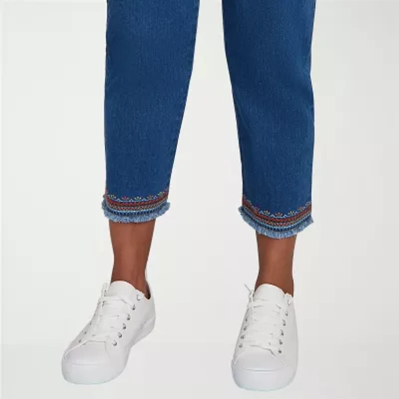 Alfred Dunner El Paso Womens Straight Ankle Pant