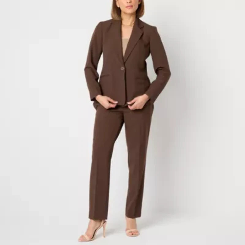 Black Label by Evan-Picone Womens Classic Fit Suit Jacket