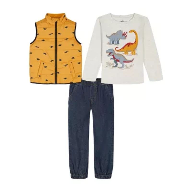 Kids Headquarters Toddler Boys 3-pc. Pant Set