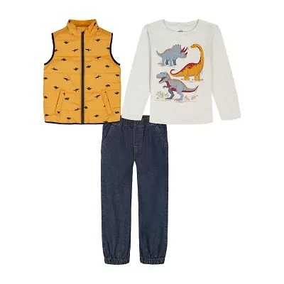 Kids Headquarters Toddler Boys 3-pc. Pant Set