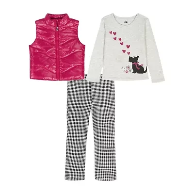 Kids Headquarters Toddler Girls 3-pc. Legging Set
