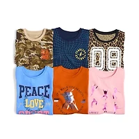 Xersion Little & Big Kid Boys Crew Neck Short Sleeve Regular Fit Graphic T-Shirt