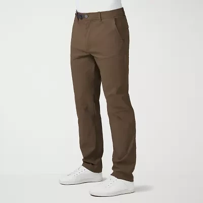 Free Country Mens Classic Fit Flat Front Pant