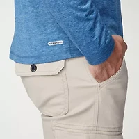 Free Country Mens Crew Neck Long Sleeve Classic Fit Graphic T-Shirt