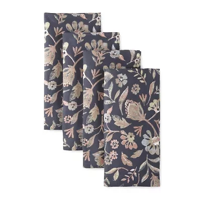Linden Street Madison Flower 4-pc. Napkins