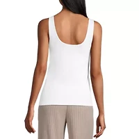 Ambrielle Smoothing Solutions Womens U Neck Sleeveless Tank