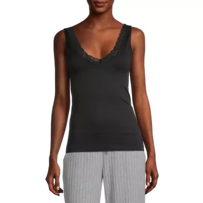 Ambrielle Smoothing Solutions Womens U Neck Sleeveless Tank