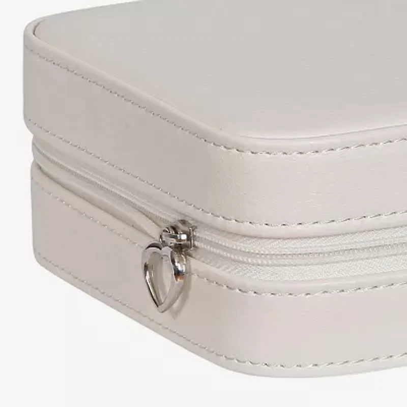 Mele And Co Dana Mirrored Jewelry Travel Case