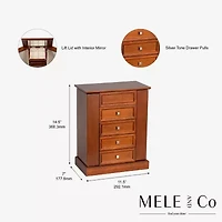 Mele And Co Thea Jewelry Box