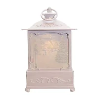 Kurt Adler 10 In Battery-Operated Led Christmas Snow Globe