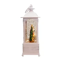 Kurt Adler 10 In Battery-Operated Led Christmas Snow Globe