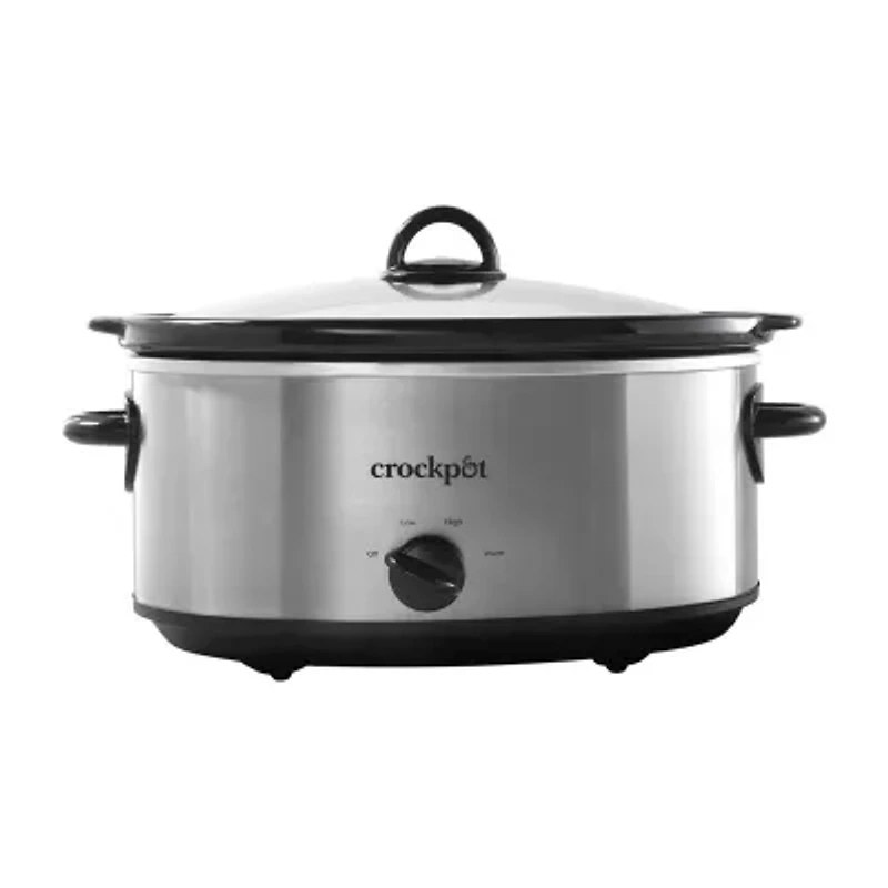 Crock-Pot® 7-Qt. Stainless Steel Manual Slow Cooker