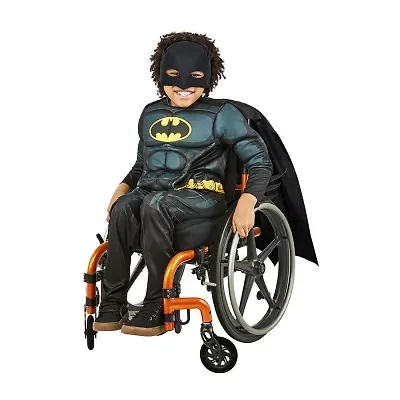 Little & Big Kid Boys Adaptive Batman DC Comics 4-pc. Costume Set