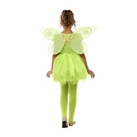 Little & Big Kid Girls Green Fairy 3-pc. Costume