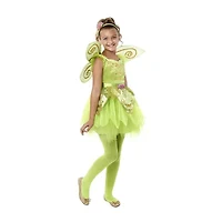Little & Big Kid Girls Green Fairy 3-pc. Costume