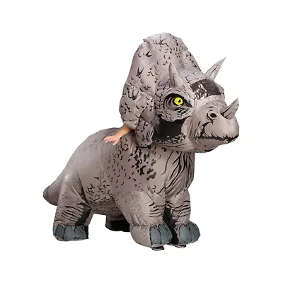 Little & Big Kid Unisex Triceratops Jurassic World 5-pc. Costume