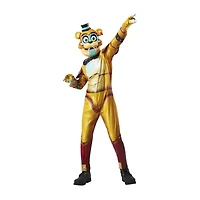 Little & Big Kid Unisex Glamrock Freddy Five Nights at Freddys Costume