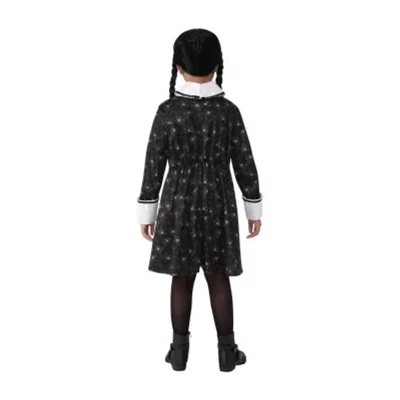 Little & Big Kid Girls The Addams Family Wednesday Costume