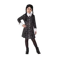Little & Big Kid Girls The Addams Family Wednesday Costume