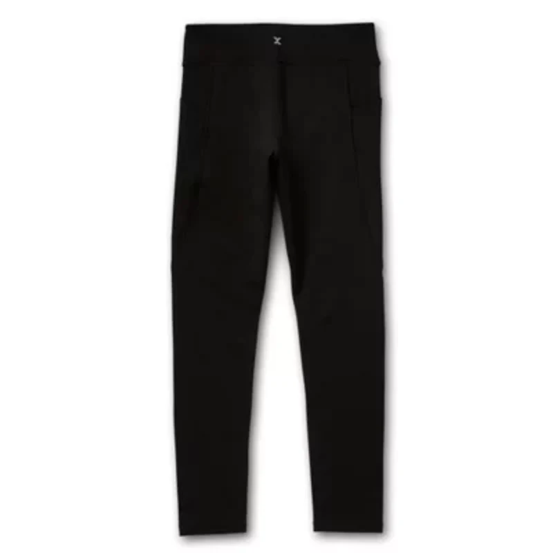 Xersion Little & Big Kid Girls Quick Dry High Rise 24" Active Full Length Leggings