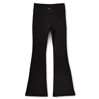 Xersion Little & Big Kid Girls Quick Dry High Rise Knit 26 1/2" Active Flare Full Length Leggings